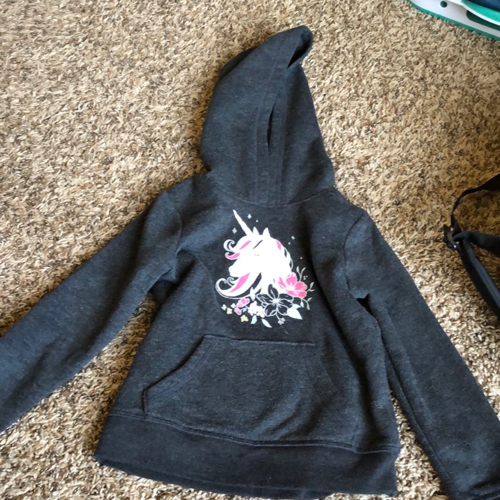 EUC size 4 girls hoodie
